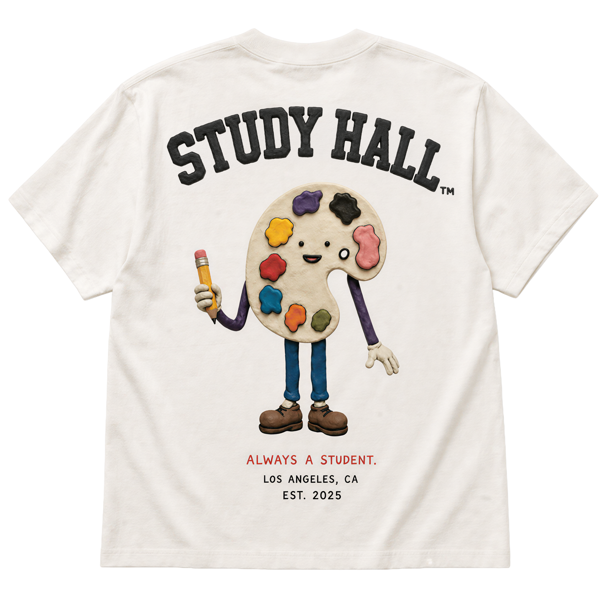 Study Hall Globe Tee