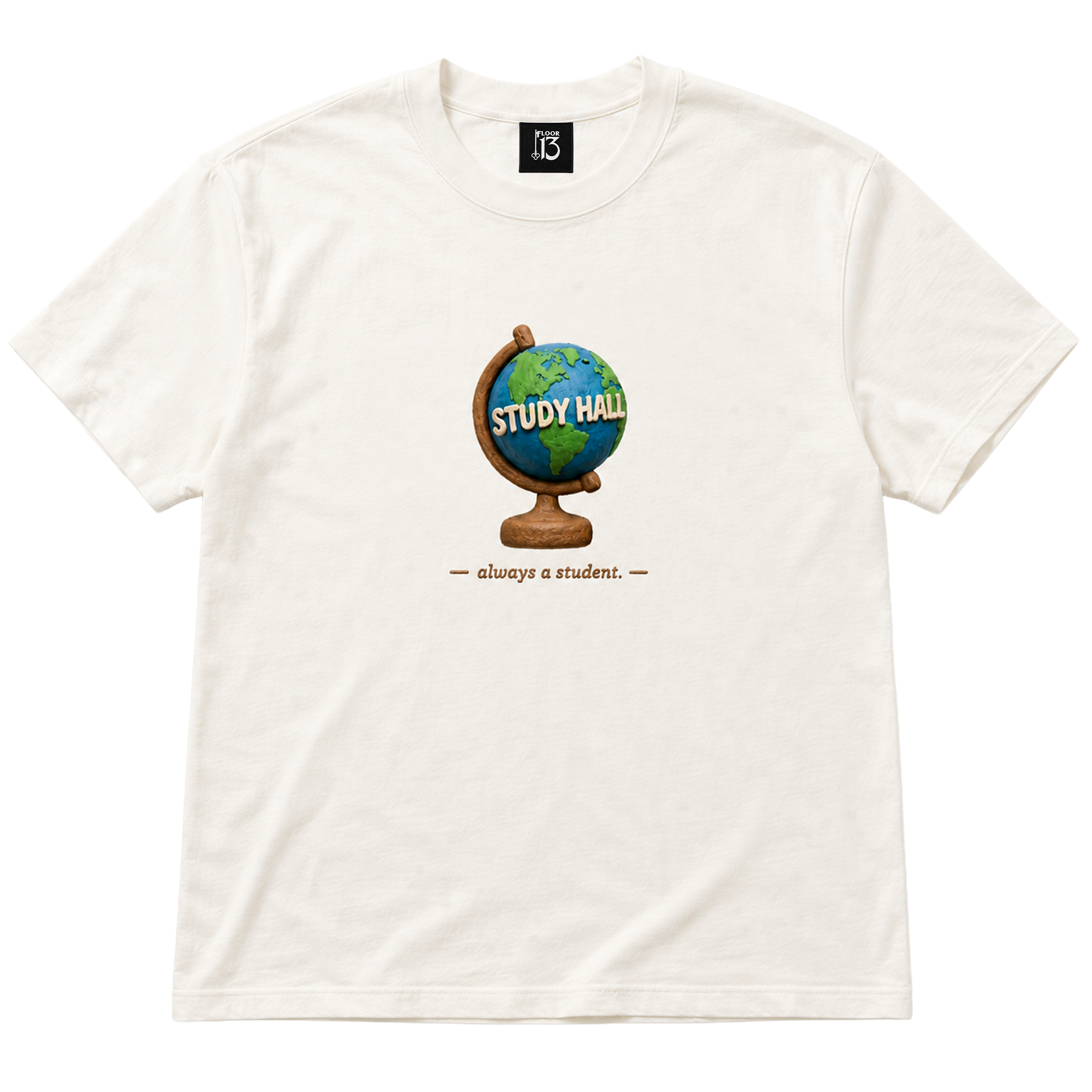 Study Hall Globe Tee